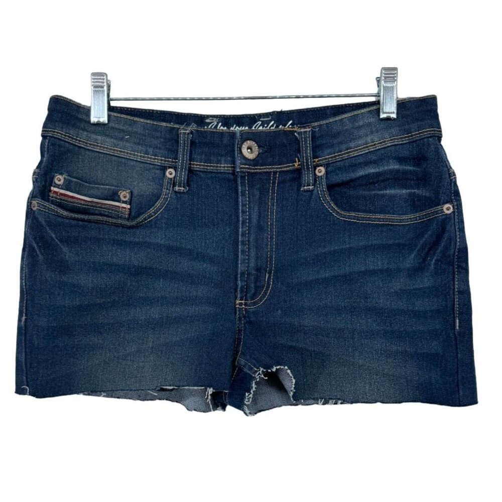 Jeans by Buffalo Womens Short-Shorts Sz 30 Cut-Off Denim Spencer-X Straight 2"